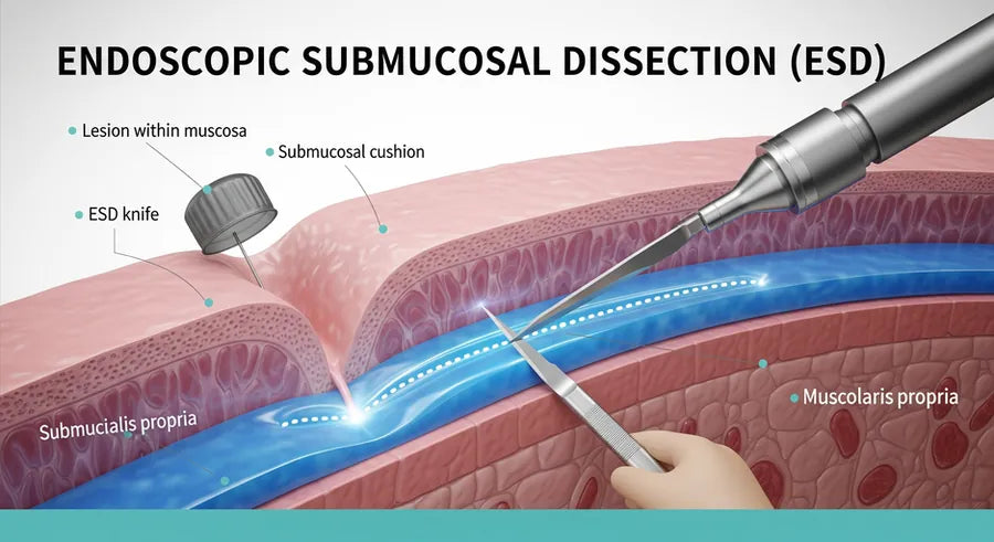 ESD/EMR Submucosal Dissection/Resection
